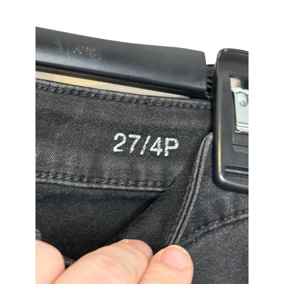 A.n.a. Women's Jeans Jegging Skinny Low-Rise Stretch Denim Black Sz. 27/ 4Petite - Picture 6 of 12